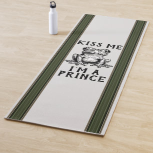 Kiss Me I'm A Prince Yoga Mat