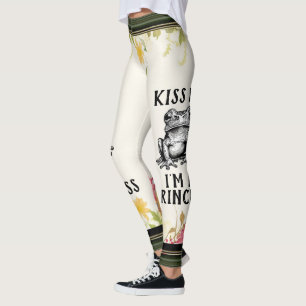 Kiss Me I'm A Princess Leggings