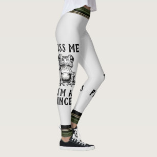 Kiss Me I'm A Princess Leggings