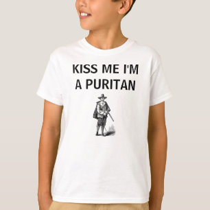 KISS ME I'M A PURITAN Twelfth Night shirt