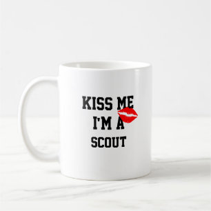 Kiss Me Im A Scout Mug