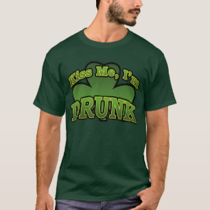 Kiss Me I'm Drunk Men's T-Shirt