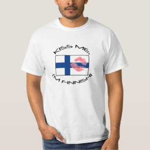 Kiss me, I'm Finnish! T-Shirt