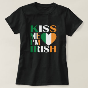 Kiss Me I'm Iresh St. Patrick Day T-Shirt