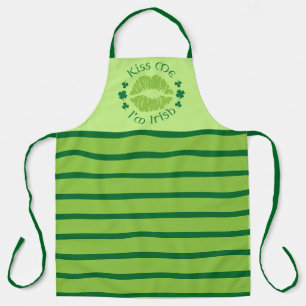 Kiss me I'm Irish Apron
