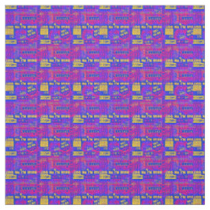 Kiss Me I'm Irish Bright Word Play Fabric