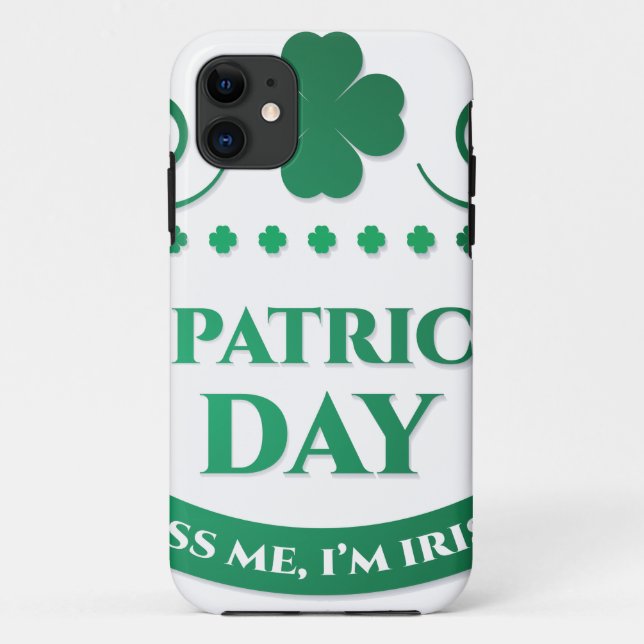 kiss me i'm irish Case-Mate iPhone case (Back)
