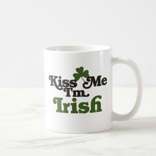 Kiss me Im Irish Coffee Mug