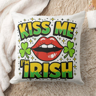 Kiss Me I'm Irish Cushion