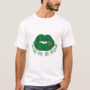 Kiss Me I'm Irish Design St. Patrick's Day T-Shirt