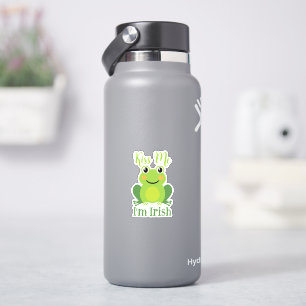 Kiss Me I'm Irish Green Frog St.Patrick's Day