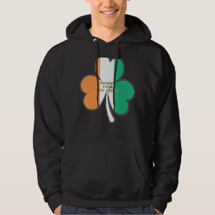 Kiss Me I'm Irish Happy St Saint Patrick Day  Flag Hoodie