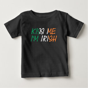 Kiss Me I'm Irish iccnt Baby T-Shirt