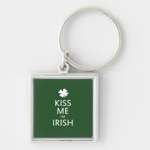 Kiss me Im Irish Key Ring