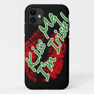 Kiss Me I'm Irish Lips Case-mate iPhone 5 case