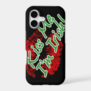 Kiss Me I'm Irish Lips Case-mate iPhone 5 case