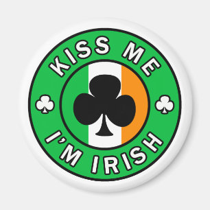 Kiss Me I'm Irish Magnet