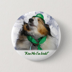 Kiss Me I'm Irish pin