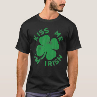 Kiss Me I'm Irish Saint Patrick Day T-Shirt