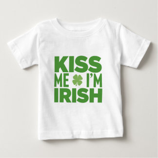 Kiss Me I'm Irish St. Patrick's Day Baby T-Shirt