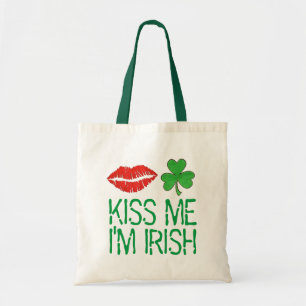 Kiss Me I'm Irish St. Saint Patrick's Day Tote Bag