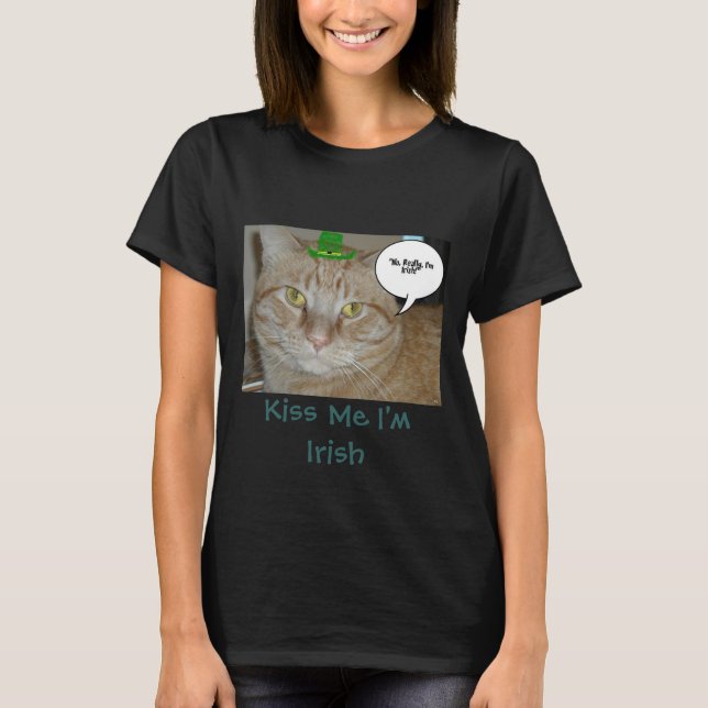 Kiss Me I'm Irish T-Shirt (Front)