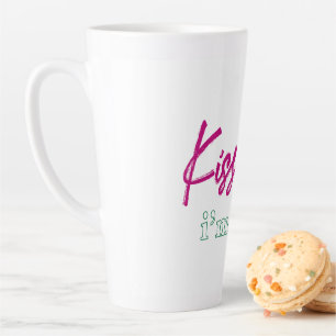'kiss me i'm irish' T-Shirt Latte Mug