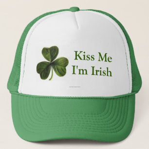 Kiss Me I'm Irish Trucker Hat