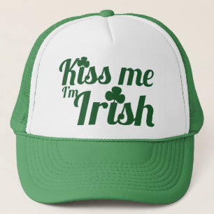 Kiss me I'm Irish Trucker Hat
