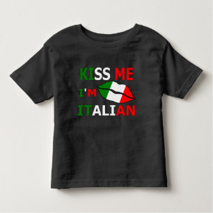 Kiss Me I'm Italian T-Shirt Baby Bodysuit