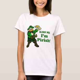 Kiss me, I'm Pirish T-Shirt