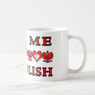 Kiss Me I'm Polish Coffee Mug
