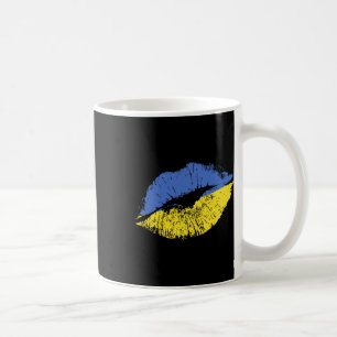 Kiss Me I'm Ukrainian! Proud Ukrainian Valentine's Coffee Mug