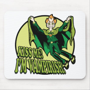 Kiss Me! I'm Vampirish! Mouse Pad