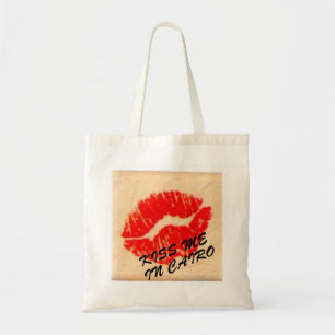KISS ME IN CAIRO TOTE BAG