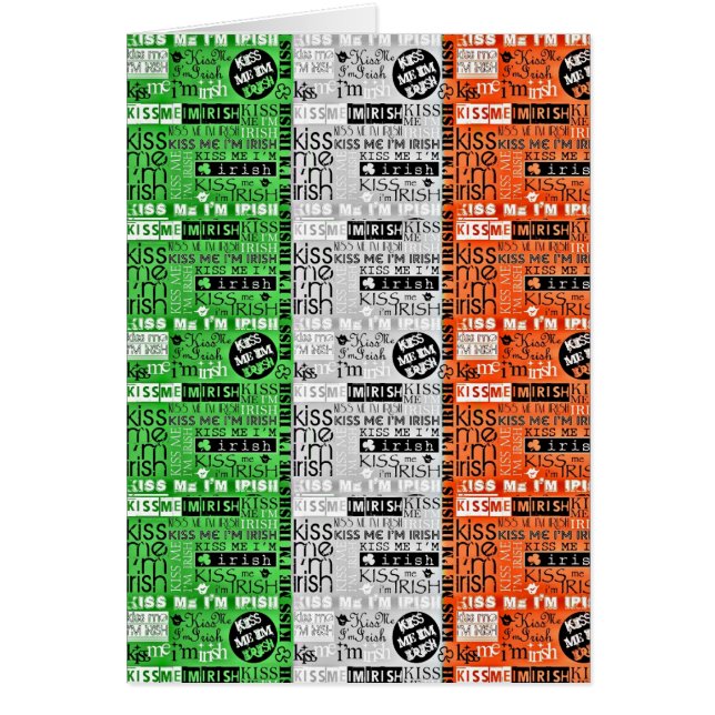 Kiss Me Irish Flag (Front)