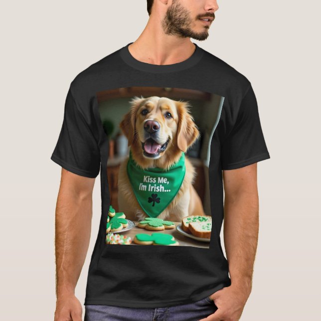 Kiss Me Irish Setter T-Shirt (Front)