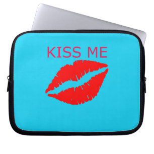 Kiss Me Laptop Sleeve