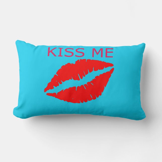 Kiss Me Lumbar Cushion (Front)