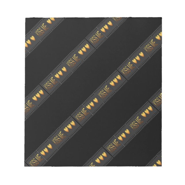 Kiss Me Notepad (Front)