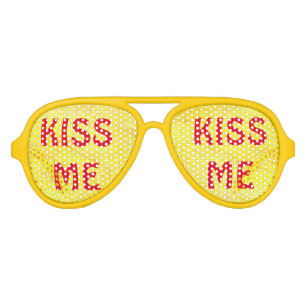 Kiss Me Party Sunglasses
