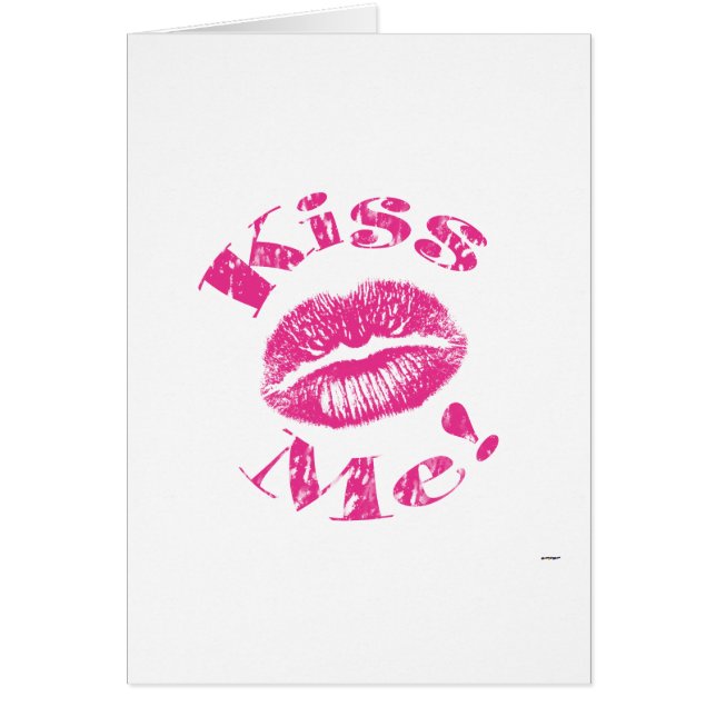 Kiss Me! Pink Lips (Front)