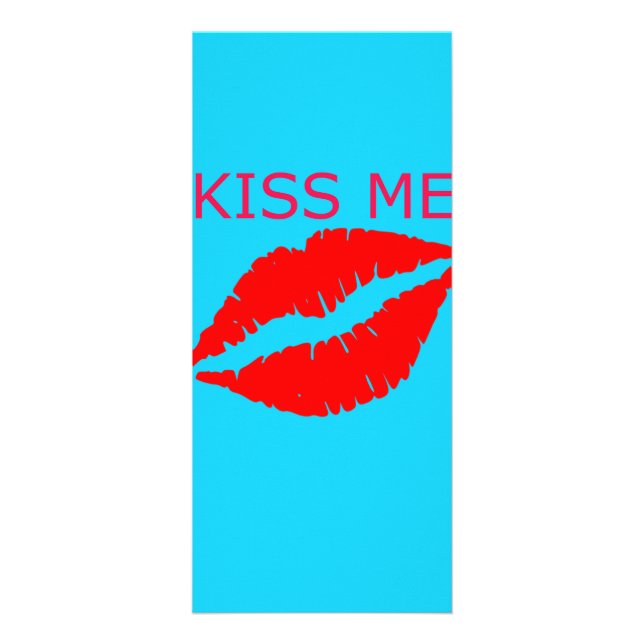 Kiss Me Rack Card (Front)