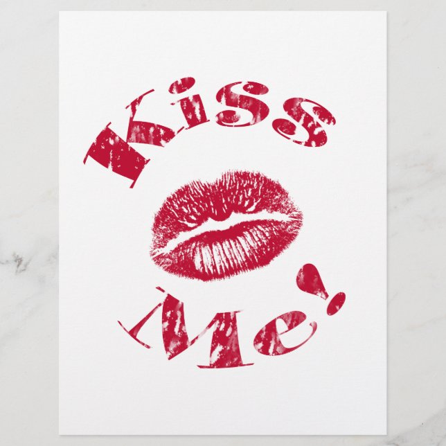 Kiss Me! Red Lips (Front)