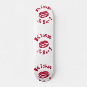 Kiss Me! Red Lips Skateboard