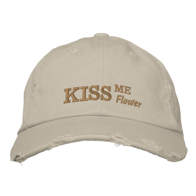 KISS ME retro Hat, fashion / Fun Party trucker cap (Front)