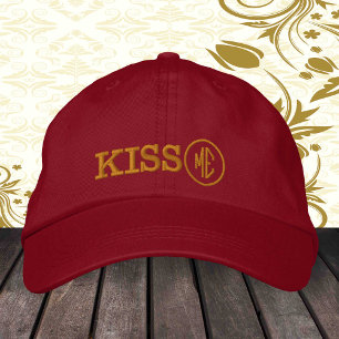 KISS ME retro Hat / Fun Party trucker cap
