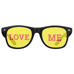 KISS ME retro Shades / Fun Party Sunglasses
