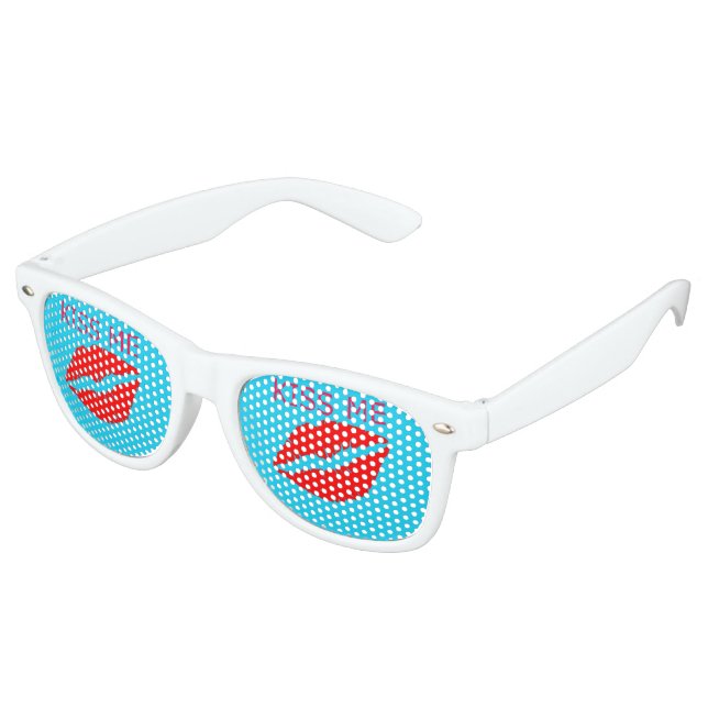 Kiss Me Retro Sunglasses (Angled)