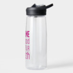 "Kiss me" Typography design Water Bottle<br><div class="desc">"Kiss me it's good for your health" Typography design with you.</div>